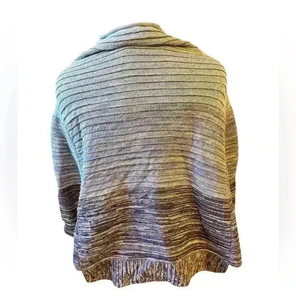 SOL 100% BABY ALPACA Poncho Cardigan Sweater One Size Peru - Picture 3 of 10